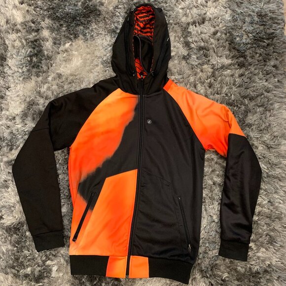 Volcom Multi-Colored full zip Hoodie Medium RN #29745 - Picture 1 of 11